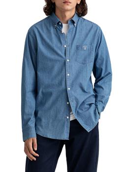 Gant是什么牌子, Gant | Gant Men's Blue Other Materials Shirt商品图片 