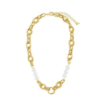 Sterling Forever | Ivanna Imitation Pearl Necklace 