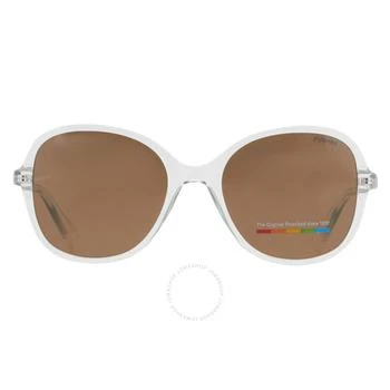 Polaroid | Core Polarized Bronze Butterfly Ladies Sunglasses PLD 4136/S 0KB7/SP 54 2.9折, 满$200减$10, 满减