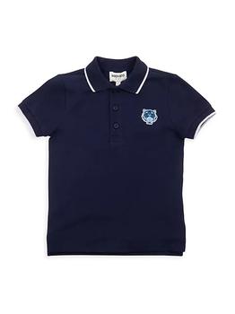 推荐Little Boy's & Boy's Embroidered Logo Piqué Polo商品