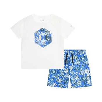 Hurley | Toddler Boys Multi Mini UPF50 Swim Set, 2 Piece,商家Macy's,价格¥231