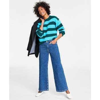 On 34th | Women's Shaker Crewneck Long-Sleeve Sweater, Created for Macy's 3.9折