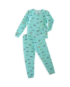 Lovey&Grink | Unisex Race Car Pajama Set - Baby, Little Kid, Big Kid,商家Bloomingdale's,价格¥233