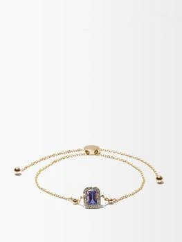 Anissa Kermiche | December diamond, tanzanite & 14kt gold bracelet,商家MATCHES,价格¥4231