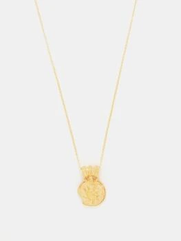 Alighieri | The Sun Salutations 24kt gold-plated necklace,商家MATCHES,价格¥1154