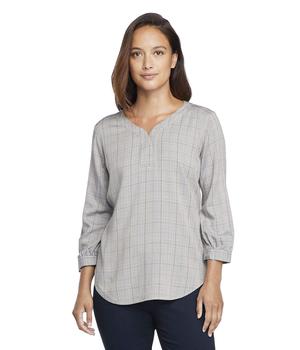 Van Heusen好不好, Van Heusen | Women's 3/4 Sleeve V-Neck Top商品图片 