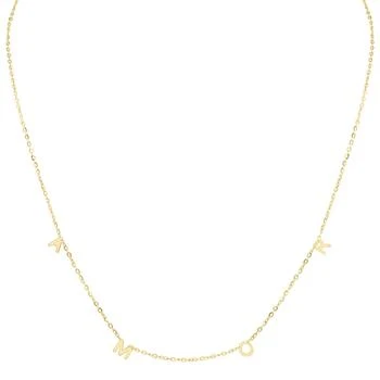 SSELECTS | 14K Solid Yellow Gold Amor Necklace With Lobster Clasp,商家Premium Outlets,价格¥1791