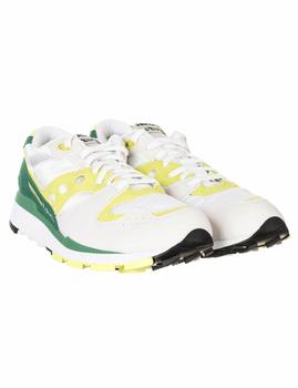 推荐Saucony Azura Trainers - White/Green/Lime Colour: White/Green/Lime, S商品