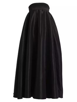 商品Oriana Strapless Tie-Back Gown图片