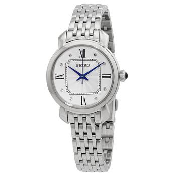 美国精工女表, Seiko | Quartz Silver Dial Ladies Watch SUR497商品图片 4.5折
