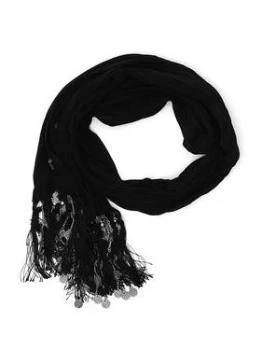 推荐Yves Saint Laurent 女士围巾 5082553Y0051000 黑色商品
