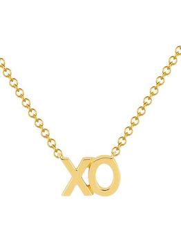 商品Effy | 14K Yellow Gold XO Initial Necklace,商家Saks Fifth Avenue,价格¥3334图片