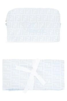 推荐Fendi Kids Logo Embroidered Baby Set商品