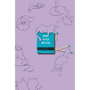 商品Burn After Writing (Purple With Cats) by Sharon Jones,商家Macy's,价格¥103图片