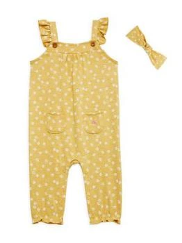 Calvin Klein | Baby Girl's 2-Piece Romper & Headband 3.9折