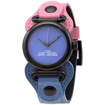 Marc Jacobs | The Cuff Quartz Blue Dial Ladies Watch MJ0120179292商品图片,1.9折