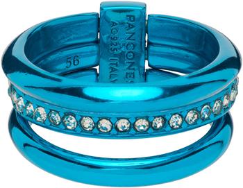 商品蓝色 Solar Crystal 戒指,商家SSENSE CN,价格¥2920图片