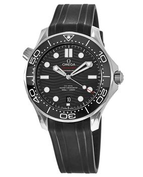 Omega | Omega Seamaster Diver 300m Co-Axial Master Chronometer 42mm Black Dial Rubber Strap Men's Watch 210.32.42.20.01.001商品图片,8折
