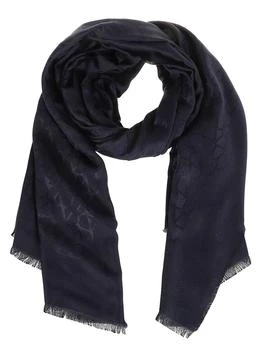 Valentino | Valentino	VLogo Signature Frayed Scarf,商家Cettire,价格¥4295