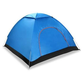 Fresh Fab Finds | 4 Persons Camping Waterproof Tent Pop Up Tent Instant Setup Tent Blue,商家Verishop,价格¥740