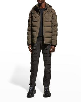 moncler羽绒服是什么牌子, Moncler | Men's Cecaud Quilted Puffer Jacket商品图片 