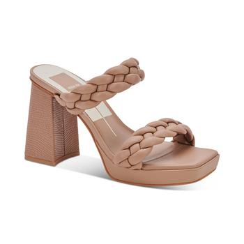 春装barbour ashby, Dolce Vita | Women's Ashby Braided Two-Band Platform Sandals商品图片 