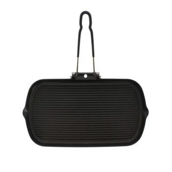 Chasseur | French Cast Iron 14" Rectangle Grill With Folding Handle,商家Macy's,价格¥833