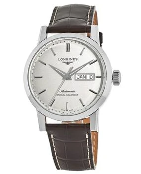 推荐Longines Heritage Beige Dial Brown Leather Strap Men's Watch L4.827.4.92.2商品