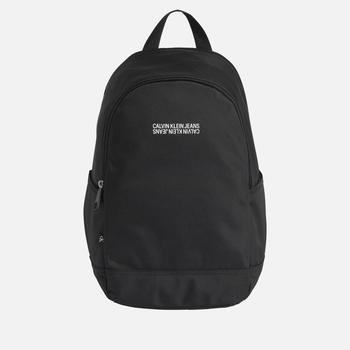 Calvin Klein | Calvin Klein Jeans Men's Sport Essential Recycled Poly Round Backpack - Black商品图片,4折