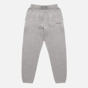 推荐MKI MIYUKI ZOKU Men's Mohair Blend Knit Joggers - Grey商品