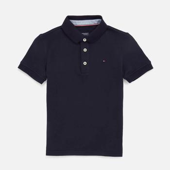 推荐Tommy Hilfiger Boys' Short Sleeve Polo Shirt - Sky Captain商品