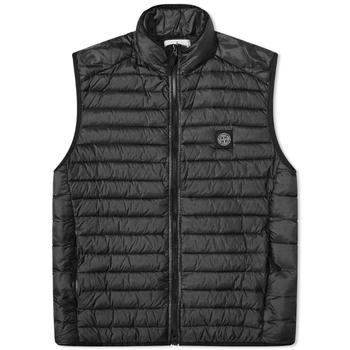 stone island羽绒服多少钱, Stone Island | Stone Island Patch Nylon Down Gilet商品图片 