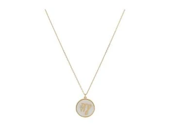 Kate Spade | In The Stars Mother-of-Pearl Virgo Pendant Necklace 
