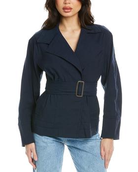 vince西装好不好, Vince | Vince Linen-Blend Utility Jacket商品图片 4折
