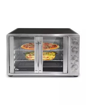 Elite Platinum | Elite Gourmet French Door Convection Toaster Oven,商家Macy's,价格¥1772