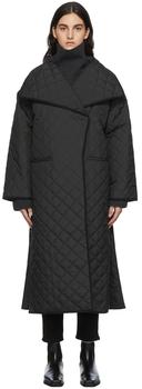 product Black Quilted Coat image