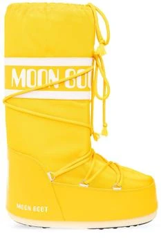 Moon Boot | Moon Boot Icon Logo Printed Lace-Up Snow Boots 6.4折