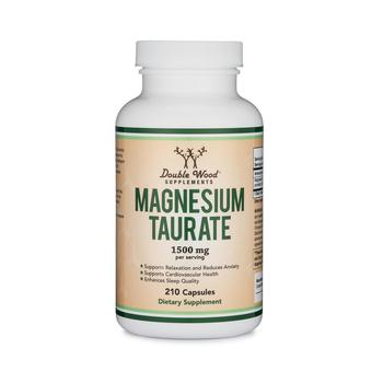 商品Double Wood Supplements | Magnesium Taurate - 210 capsules, 1500 mg servings,商家Macy's,价格¥142图片