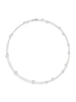 推荐Chain Happy Sterling Silver & Crystal Necklace商品