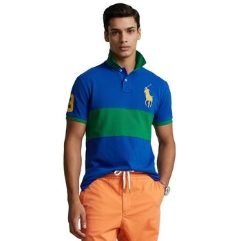 Ralph Lauren | Men's Custom Slim Fit Big Pony Mesh Polo Shirt 5.7折×额外8折, 额外八折