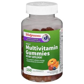 Walgreens | Adult Multivitamin Gummies Natural Mixed Berry, Orange & Peach,商家Walgreens,价格¥103