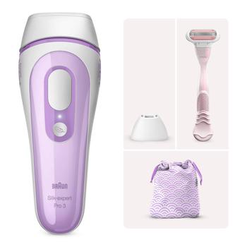 Braun | Braun Silk·expert Pro 3 PL3132 IPL, White/Purple商品图片,6.5折