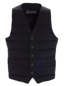 推荐Padded Button-up Gilet Vest商品