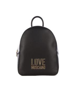商品Love Moschino | Love Moschino Logo Plaque Zipped Backpack,商家Italist,价格¥1397图片