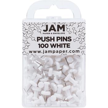 商品JAM Paper | Colorful Push Pins - Pushpins - 100 Per Pack,商家Macy's,价格¥62图片