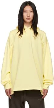 Essentials | Yellow Relaxed Hoodie 4.4折, 独家减免邮费