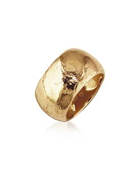 商品Torrini | Flamed Yellow Gold Maxi Ring,商家Forzieri,价格¥21677图片