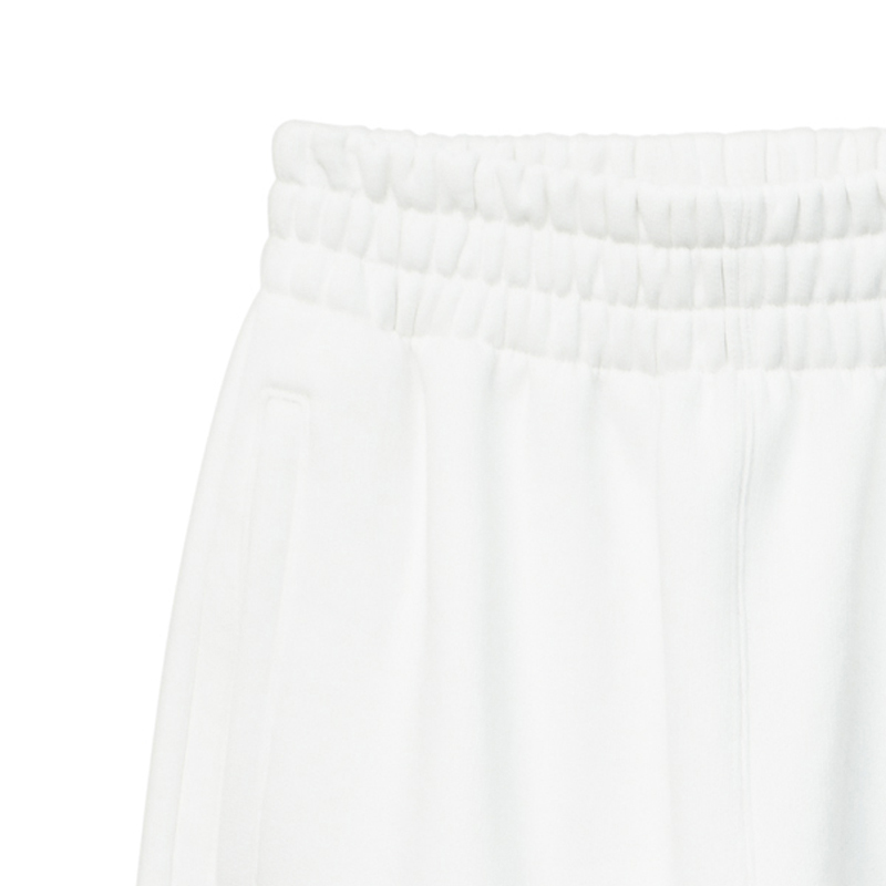 推荐ALEXANDER WANG 女士白色发泡徽标运动裤 4CC1204061-100商品