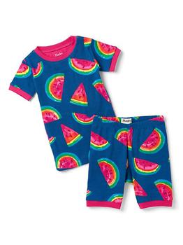 商品Hatley | Little Girl's & Girl's 2-Piece Watermelon Print Pajama Set,商家Saks Fifth Avenue,价格¥287图片