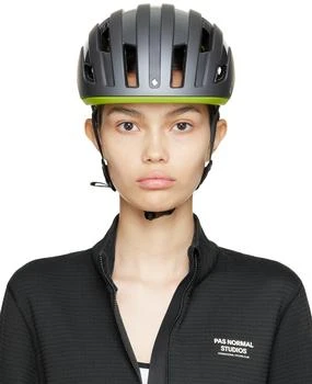 Sweet Protection | Gray & Green Outrider Mips Cycling Helmet,商家Ssense US,价格¥1175